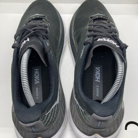 Hoka One One Mach 5 Mens 9D Black Profly Running Sneaker Shoes main image 4